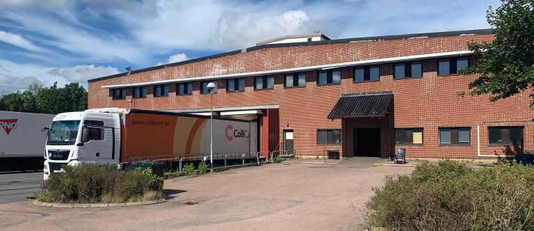 Terminalen i ColliCare Göteborg